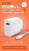 CH 67W CHARGEUR 67W SUPER VOOC